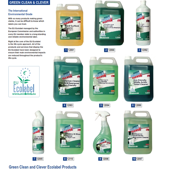Green Clean & Clever Products