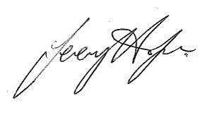 Jeremey Hodge Signature