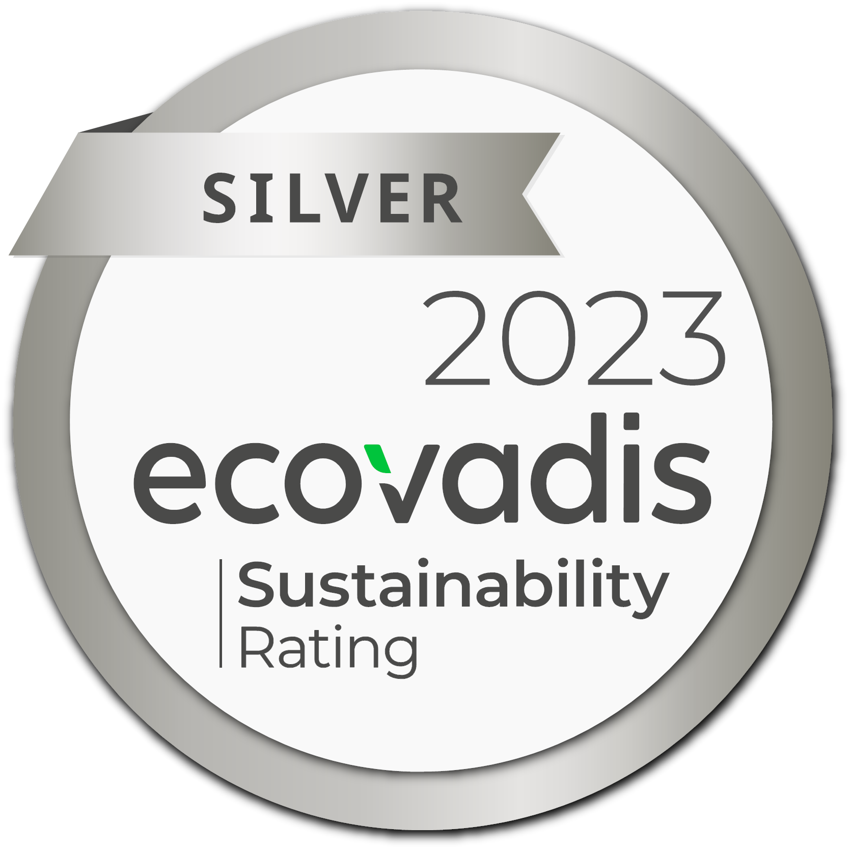 Silver EcoVadis award